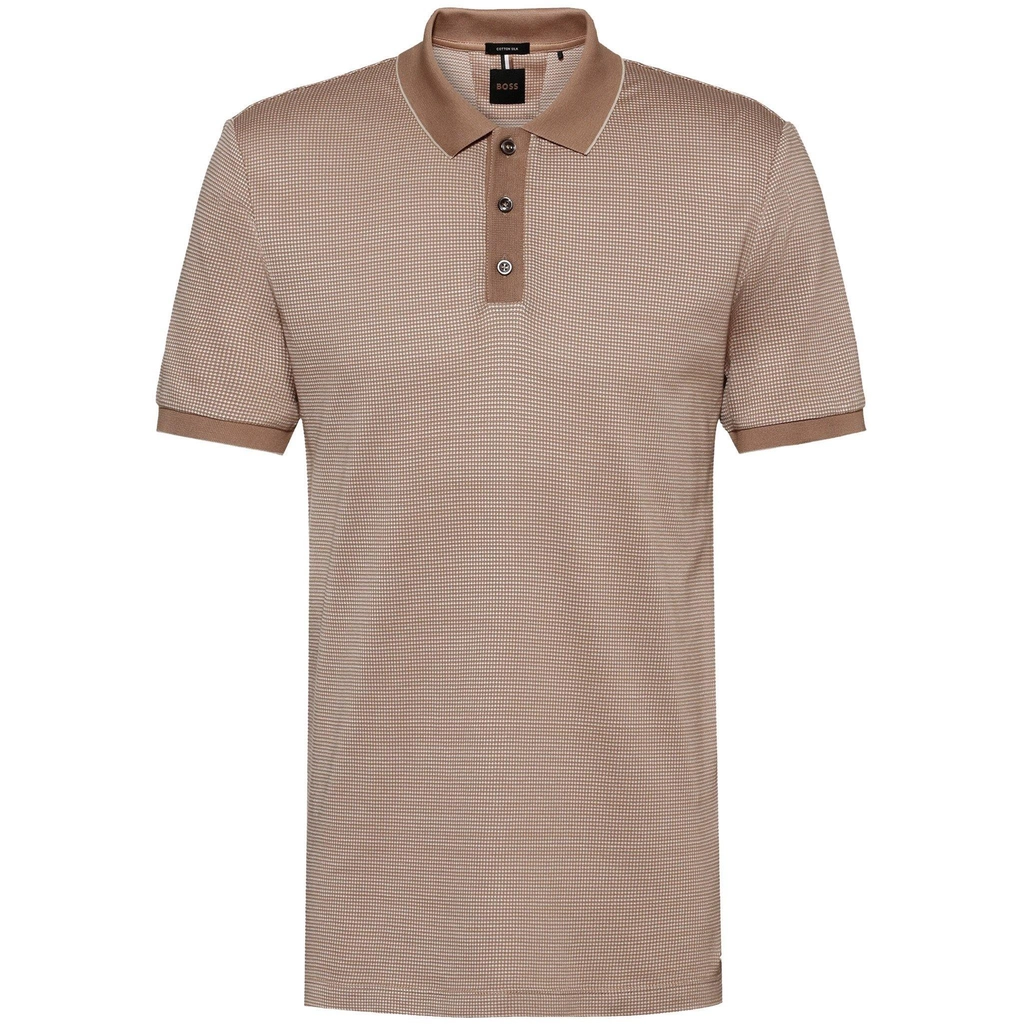 Hugo Boss Peterson Polo Shirt - Med Beige 260
